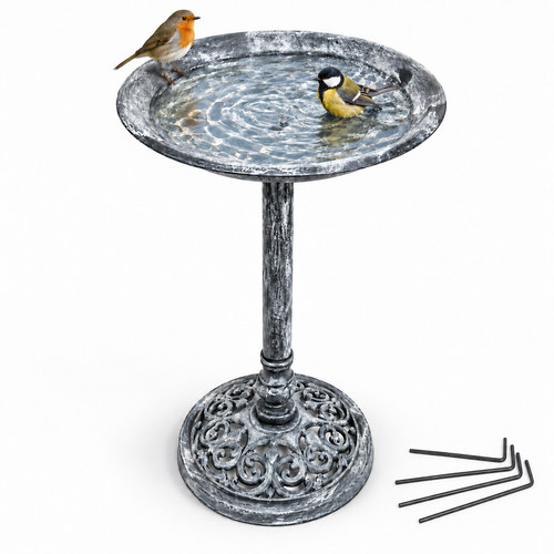 Outdoor garden bird bath - garden,