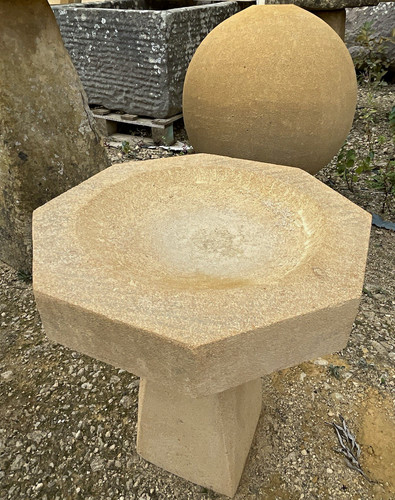 Pair cotswold stone bird - cotswold,