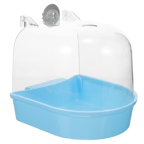 Reusable parrot bath - bath, box