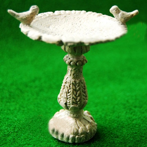 Decorative garden bird bath - garden,
