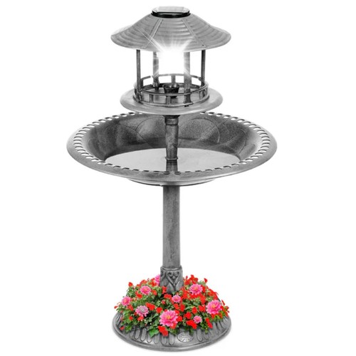 Grey pedestal bird - grey,