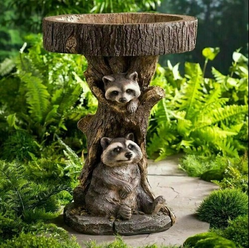 Bird bath feeder pedestal - &,