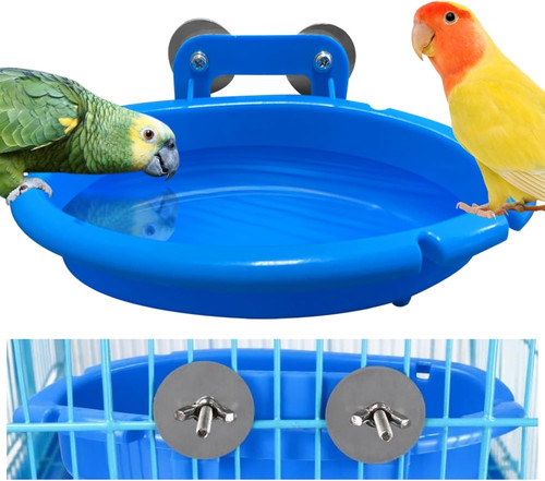 Bird bath for cage - for, small