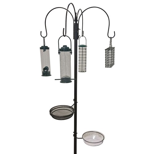 Wild bird feeding - station, with