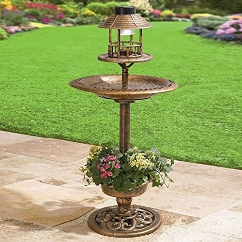 Bird hotel feeder bath with - feeder,