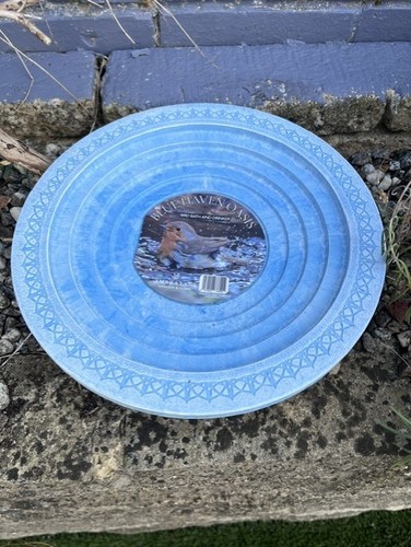 Blue haven oasis bird bath - haven,