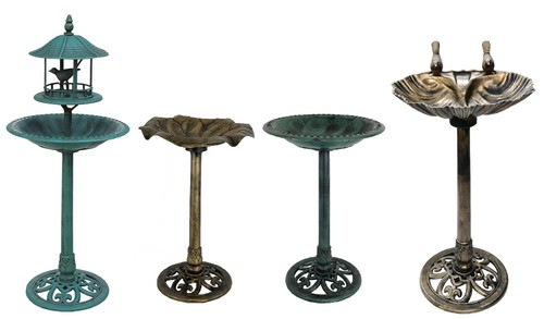 Garden bird bath - bath, patio