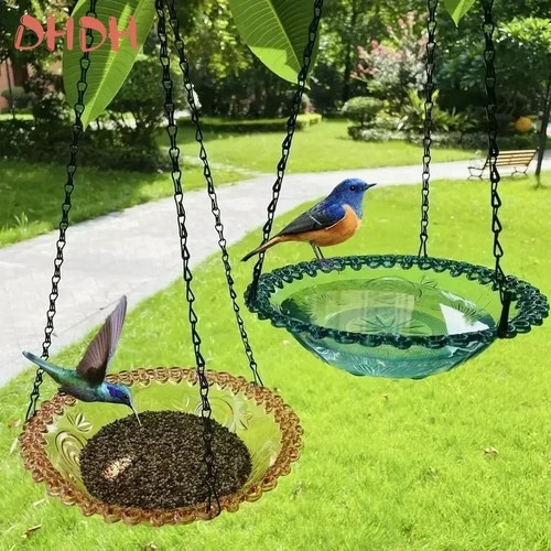 Outdoor bird bath garden yard - bird,