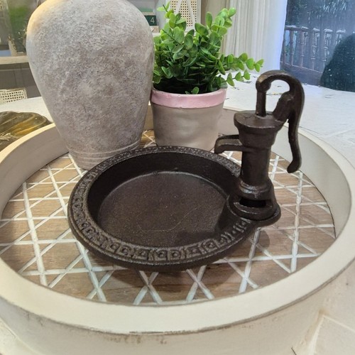 Cast iron bird bath - cast,